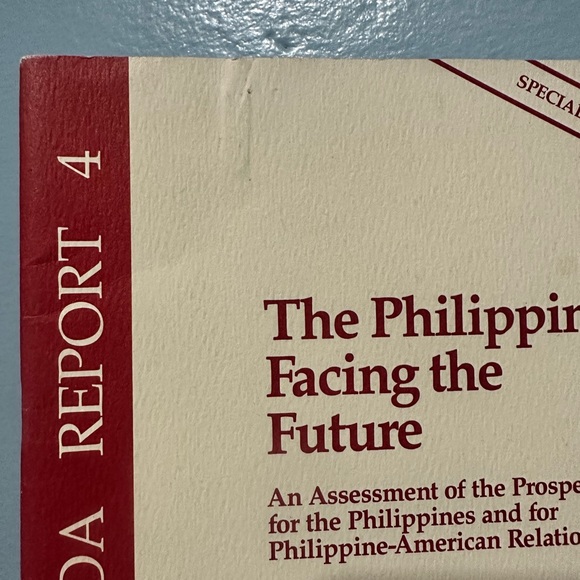 Asian Agenda Report 4 The Philippines Facing the Future 1986 Asia Society Report - Picture 2 of 14